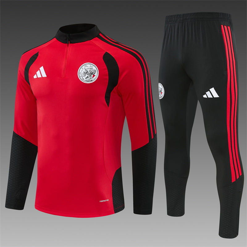 Ajax Half-Pull Trainingspak 'Rood' 26/27 - VOLWASSENEN