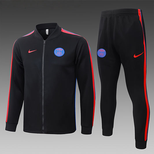 Paris Saint Germain Full-Zip Trainingspak 26/27 'Zwart' - VOLWASSENEN