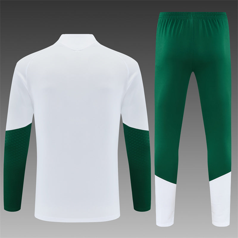 Italie Half-Pull Trainingspak 'Wit' 26/27 - VOLWASSENEN