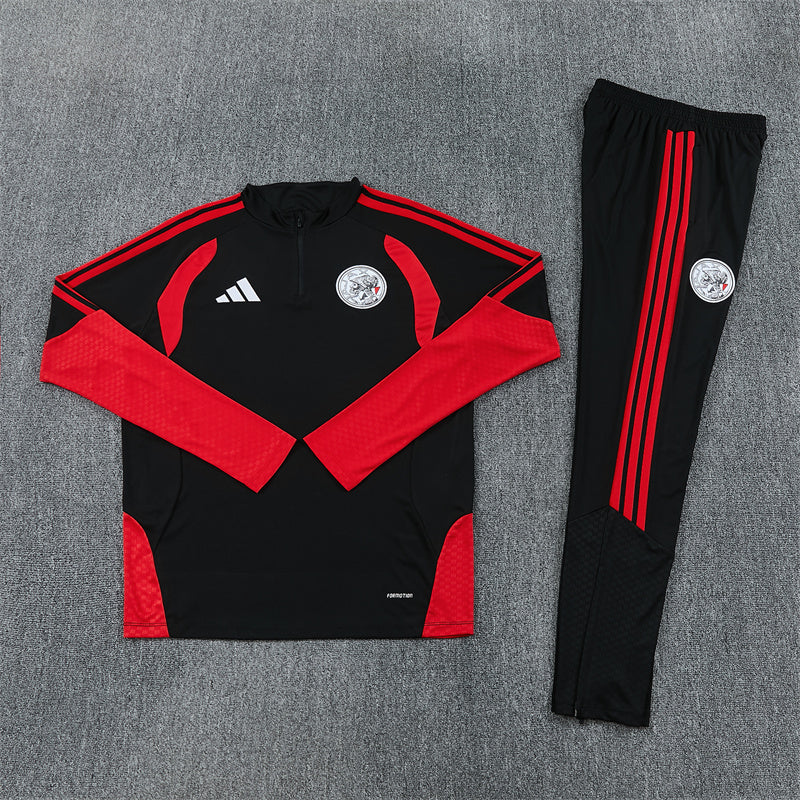 Ajax Half-Pull Trainingspak 'Zwart' 26/27 - VOLWASSENEN