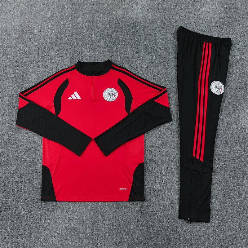 Ajax Half-Pull Trainingspak 'Rood' 26/27 - VOLWASSENEN