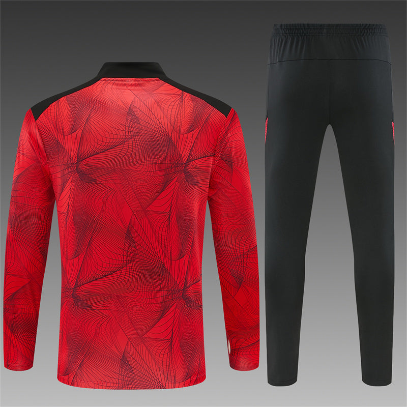 Feyenoord Half-Pull Trainingspak 'Rood' 26/27 - KINDEREN