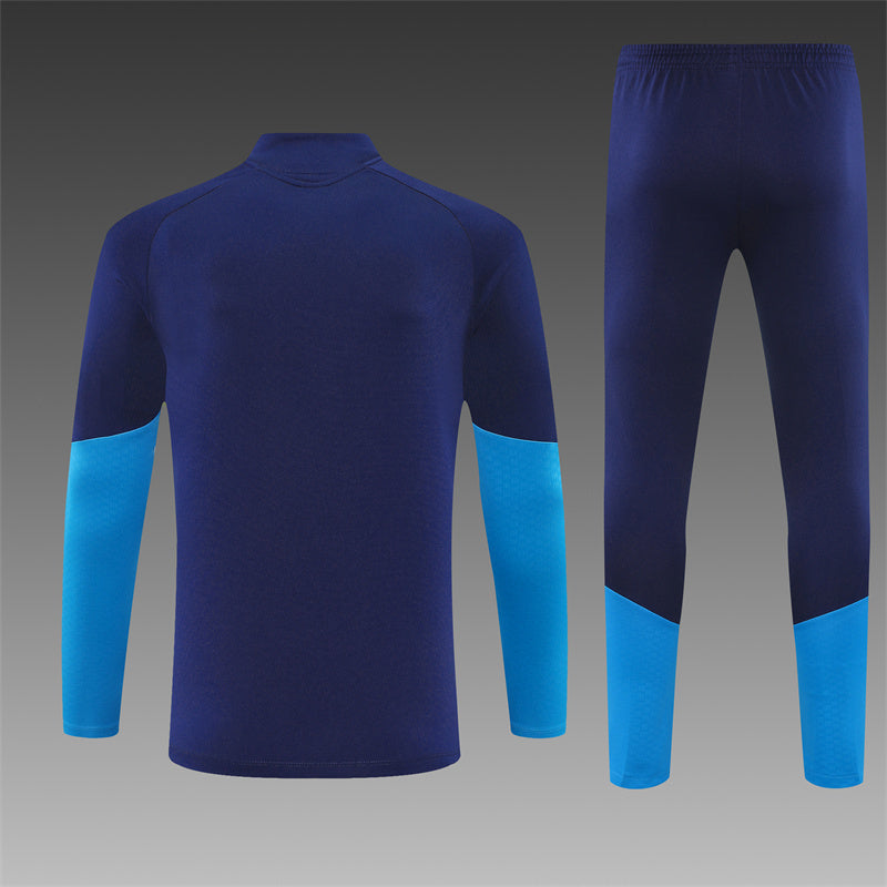 Spanje Half-Pull Trainingspak 'Marineblauw' 26/27 - KINDEREN