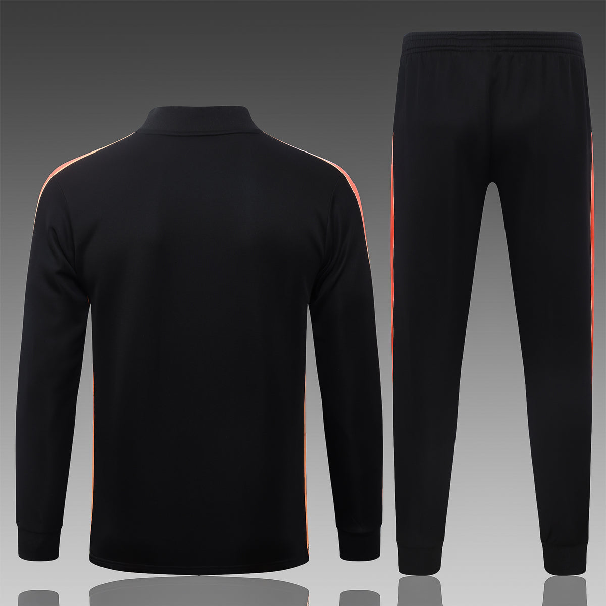 Nederland Full-Zip Trainingspak 26/27 'Zwart' - VOLWASSENEN