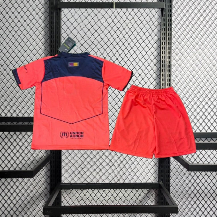 Barcelona 3e Voetbalkit 25/26 - KINDEREN