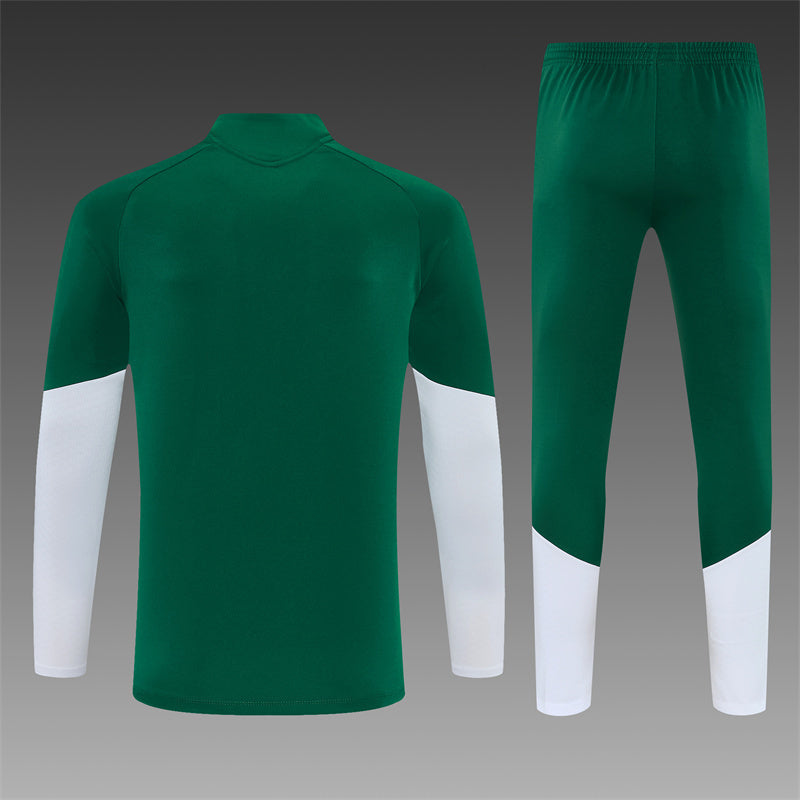 Italie Half-Pull Trainingspak 'Groen' 26/27 - KINDEREN