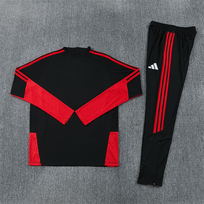 Ajax Half-Pull Trainingspak 'Zwart' 26/27 - VOLWASSENEN