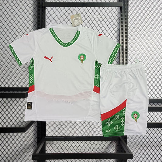 Marokko 'Uit' Voetbalkit 2025 - KINDEREN