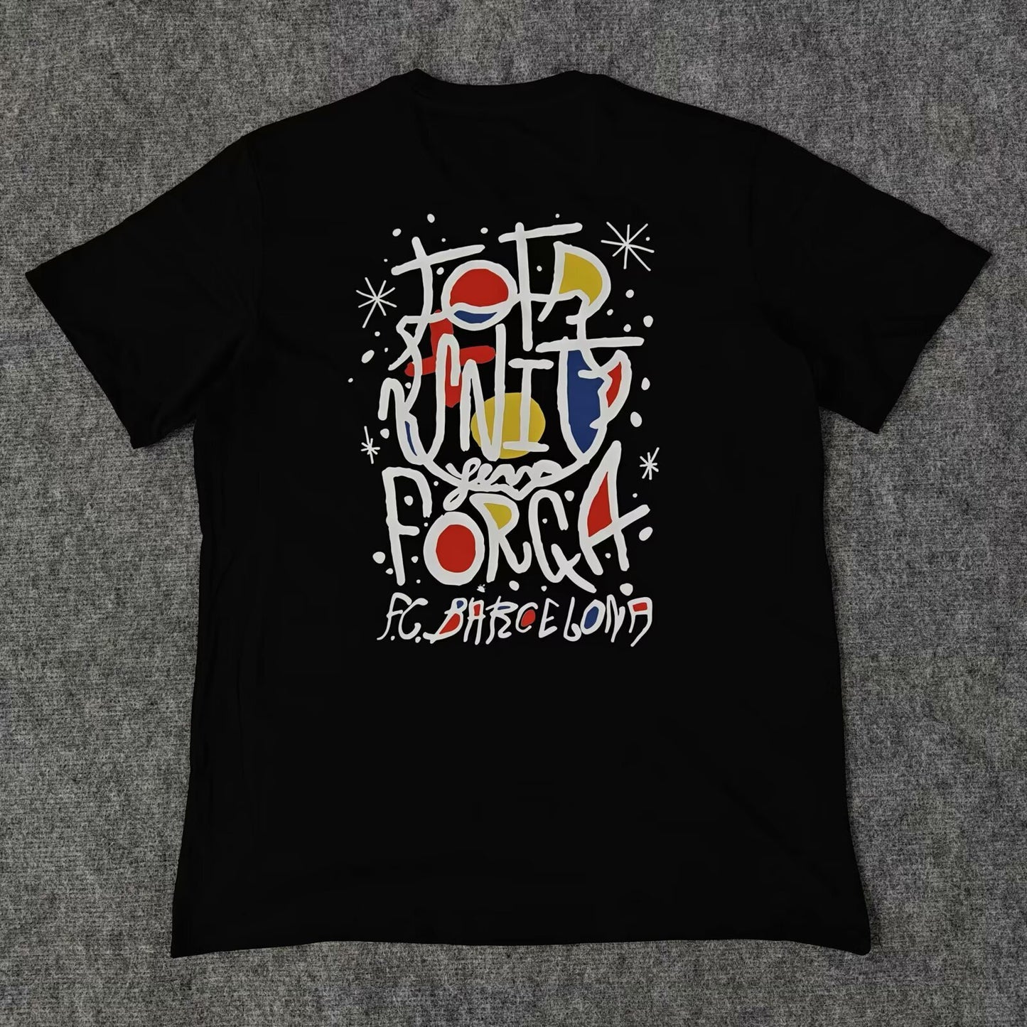 Barcelona 'Forca' Casual T-shirt 2026 - VOLWASSENEN