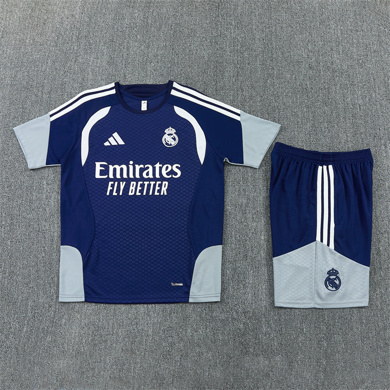 Real Madrid Trainingskit 'Blauw-Grijze' 26/27 - KINDEREN