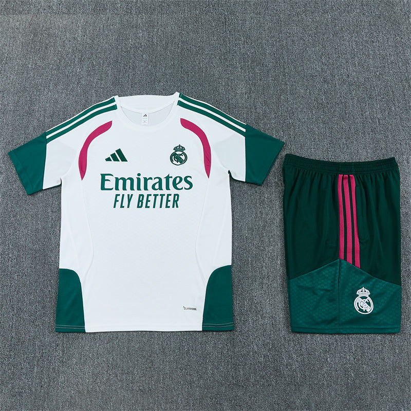 Real Madrid Trainingskit 'Wit-Groen' 26/27 - KINDEREN