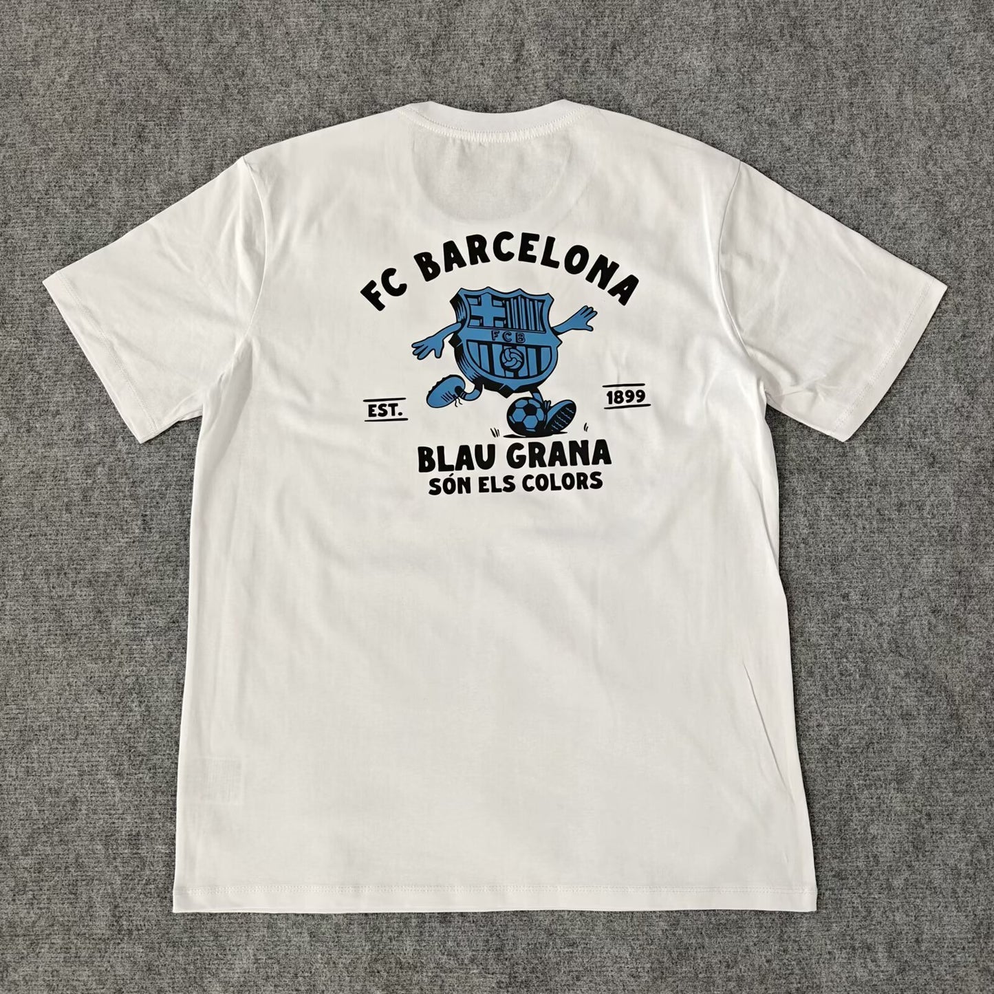 Barcelona 'Blau Grana' Casual T-shirt 2026 - VOLWASSENEN