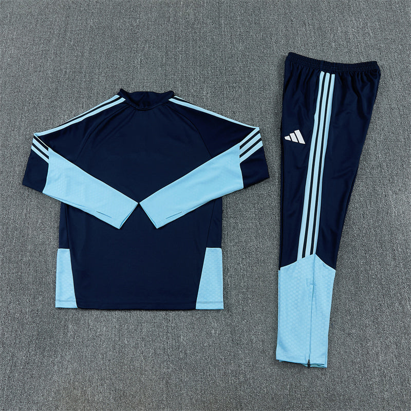 Argentie Half-Pull Trainingspak 'Blauw' 26/27 - KINDEREN