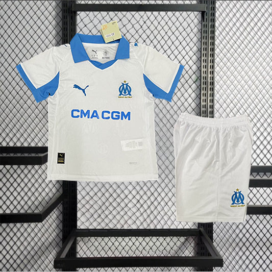 Olympique Marseille 'Thuis' Voetbalkit 25/26 - KINDEREN