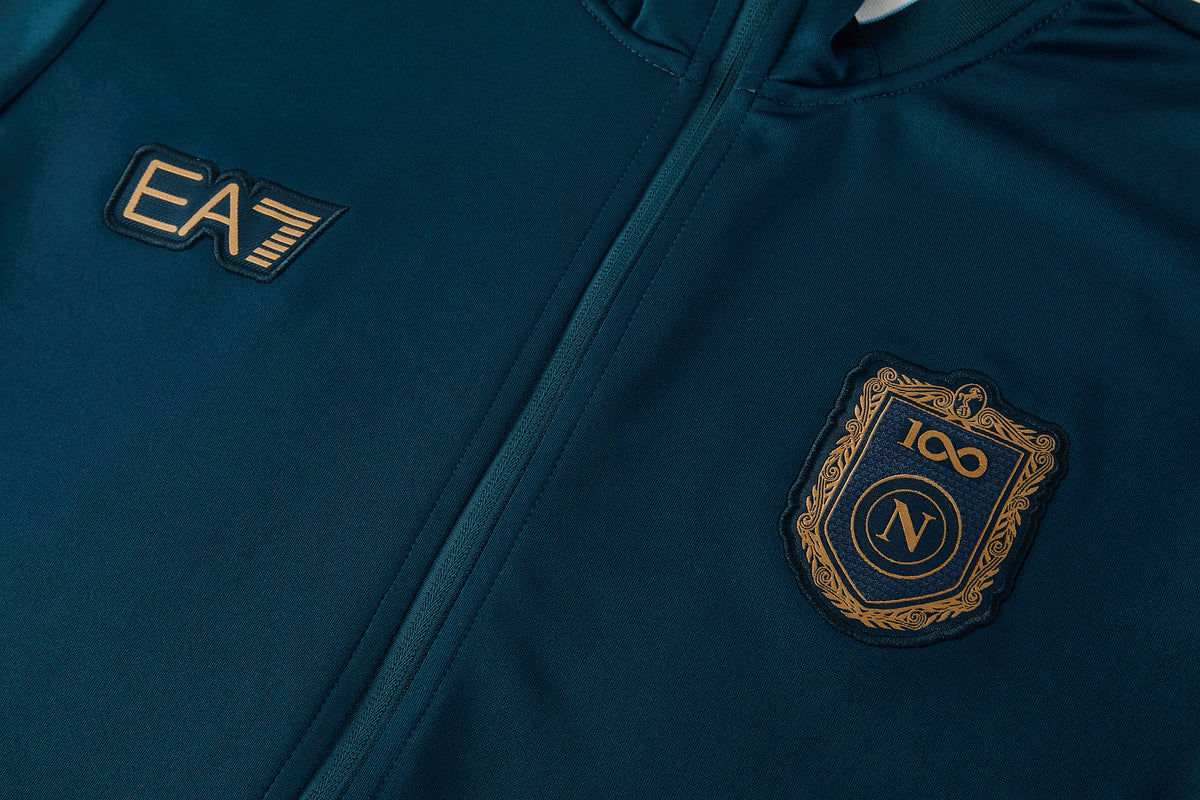 Napoli Full-Zip Trainingspak 26/27 'Groen - VOLWASSENEN