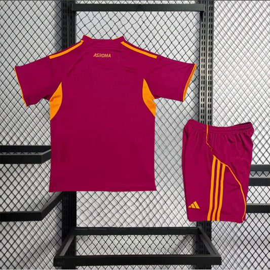 AS Roma 'Thuis' Voetbalkit 25/26 - KINDEREN