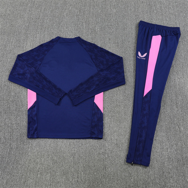 Feyenoord Half-Pull Trainingspak 'Blauw' 25/26 - VOLWASSENEN
