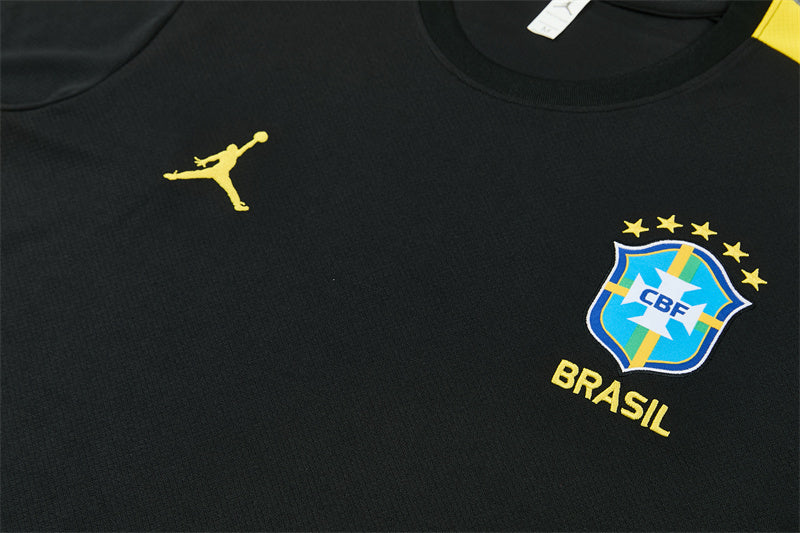 Brazilie Trainingskit 'Zwart-Geel' 26/27 - KINDEREN