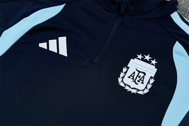 Argentie Half-Pull Trainingspak 'Blauw' 26/27 - KINDEREN