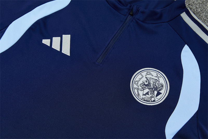 Ajax Half-Pull Trainingspak 'Donkerblauw' 26/27 - VOLWASSENEN