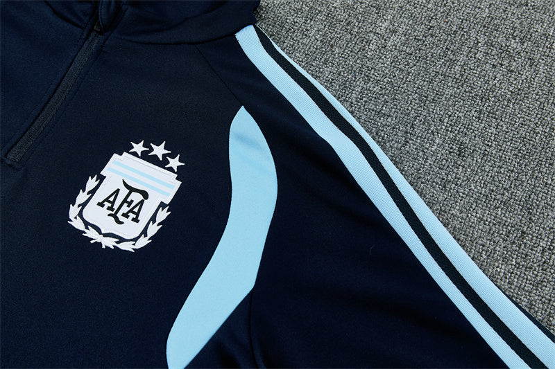 Argentie Half-Pull Trainingspak 'Blauw' 26/27 - KINDEREN