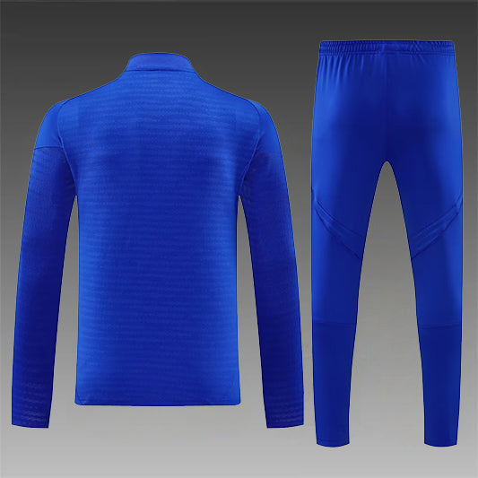 Real Madrid Half-Pull Trainingspak 'Blauw' 25/26 - VOLWASSENEN