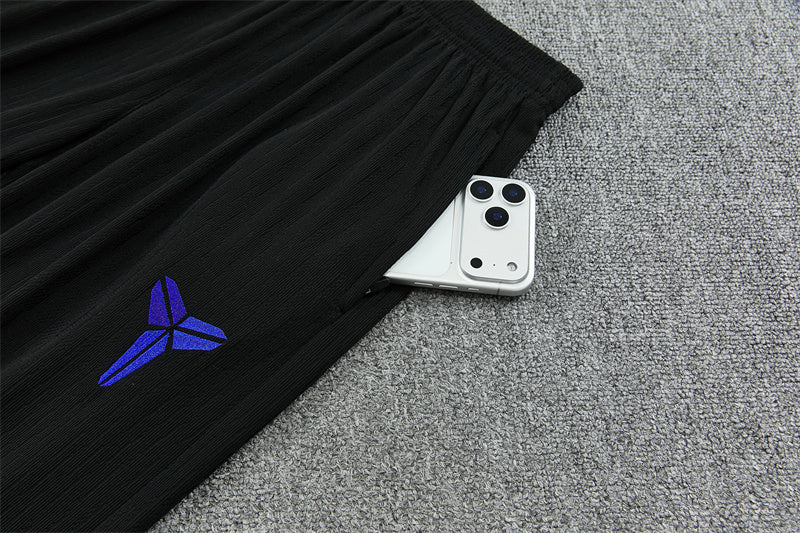 Barcelona Half-Pull Trainingspak 'Zwart' 25/26 - VOLWASSENEN