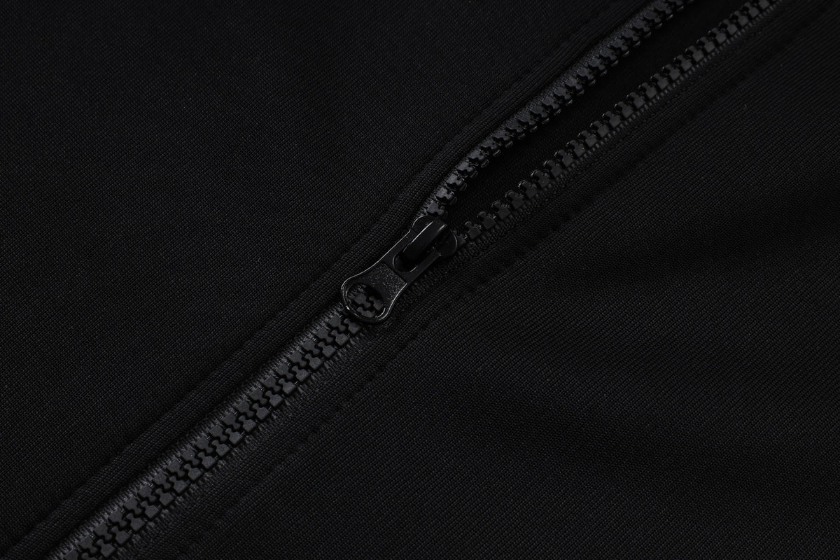Nederland Full-Zip Trainingspak 26/27 'Zwart' - VOLWASSENEN