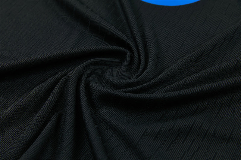 Barcelona Half-Pull Trainingspak 'Zwart' 25/26 - VOLWASSENEN