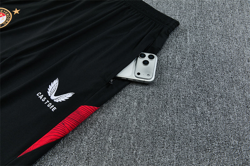 Feyenoord Half-Pull Trainingspak 'Rood' 26/27 - KINDEREN