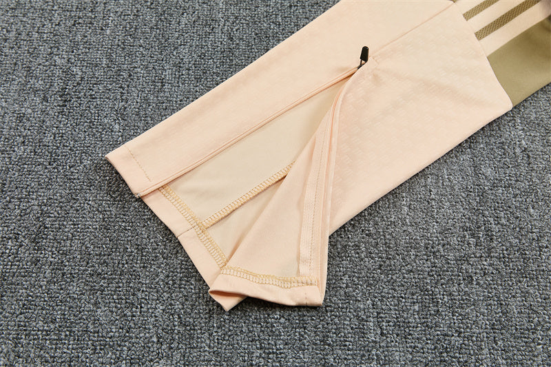 Arsenal Half-Pull Trainingspak 'Beige' 26/27 - KINDEREN