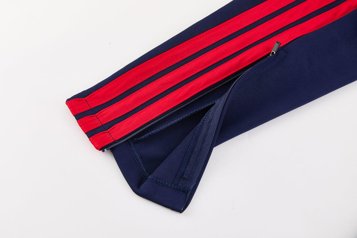 Arsenal Full-Zip Trainingspak 26/27 'Marineblauw' - VOLWASSENEN