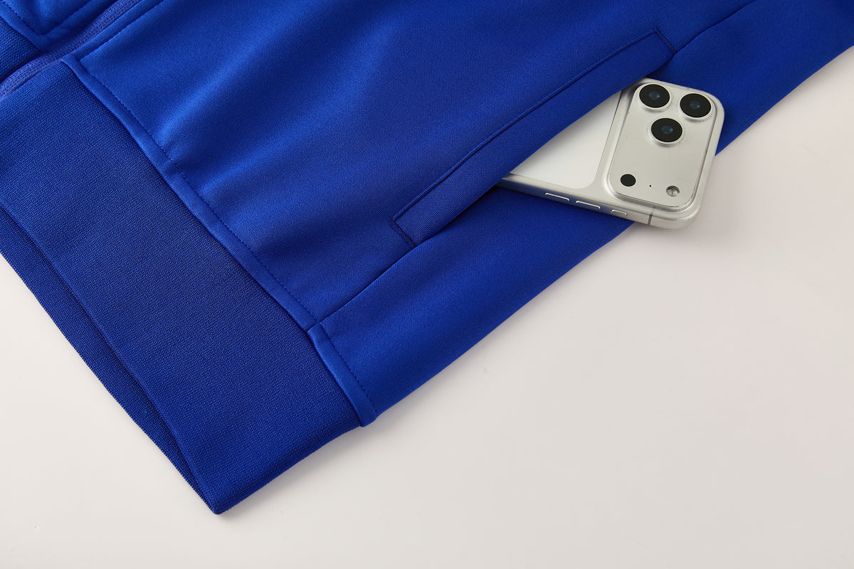 Italie Full-Zip Trainingspak 26/27 'Blauw' - VOLWASSENEN