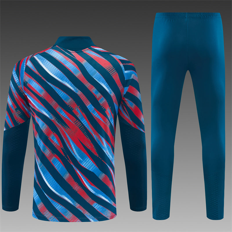 Arsenal Half-Pull Trainingspak 'Blauw-Rood' 26/27 - KINDEREN