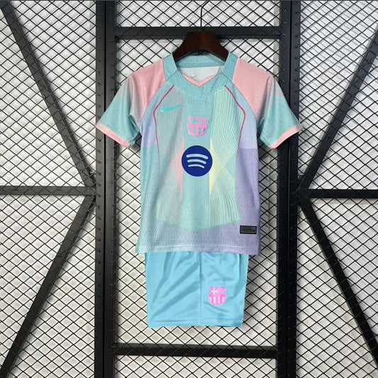 Barcelona Special Edition Voetbalkit 25/26 'Blauw' - KINDEREN