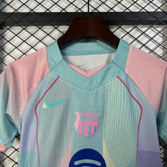 Barcelona Special Edition Voetbalkit 25/26 'Blauw' - KINDEREN