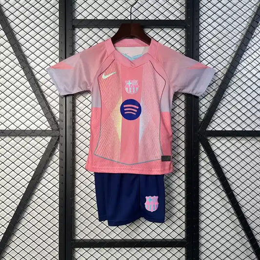 Barcelona Special Edition Voetbalkit 25/26 'Roze' - KINDEREN