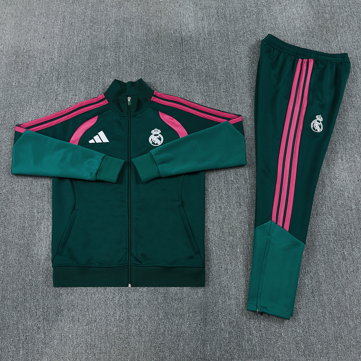 Real Madrid Full-Zip Trainingspak 26/27 'Groen' - VOLWASSENEN
