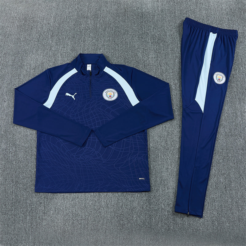 Manchester City Half-Pull Trainingspak 'Blauw' 26/27 - KINDEREN