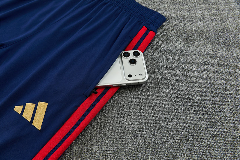 Bayern Munchen Half-Pull Trainingspak 'Blauw' 26/27 - KINDEREN