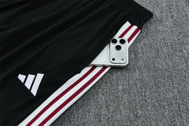 Arsenal Half-Pull Trainingspak 'Zwart-Rood' 26/27 - KINDEREN