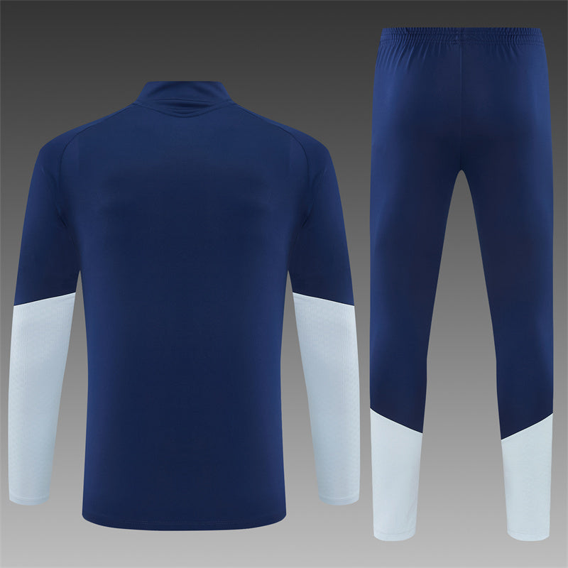 Real Madrid Half-Pull Trainingspak 'Blauw' 26/27 - VOLWASSENEN