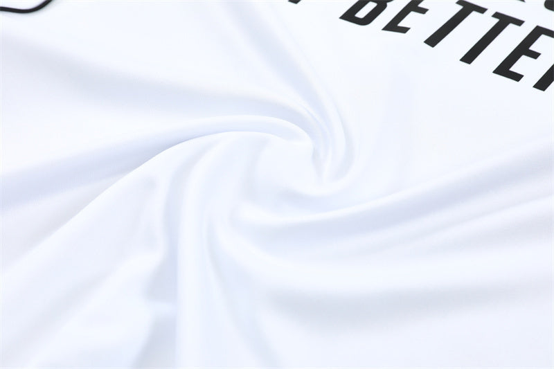 Real Madrid Half-Pull Trainingspak 'Wit-Goud' 26/27 - KINDEREN