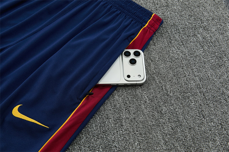 Barcelona Half-Pull Trainingspak 'Rood-Blauw' 26/27 - KINDEREN