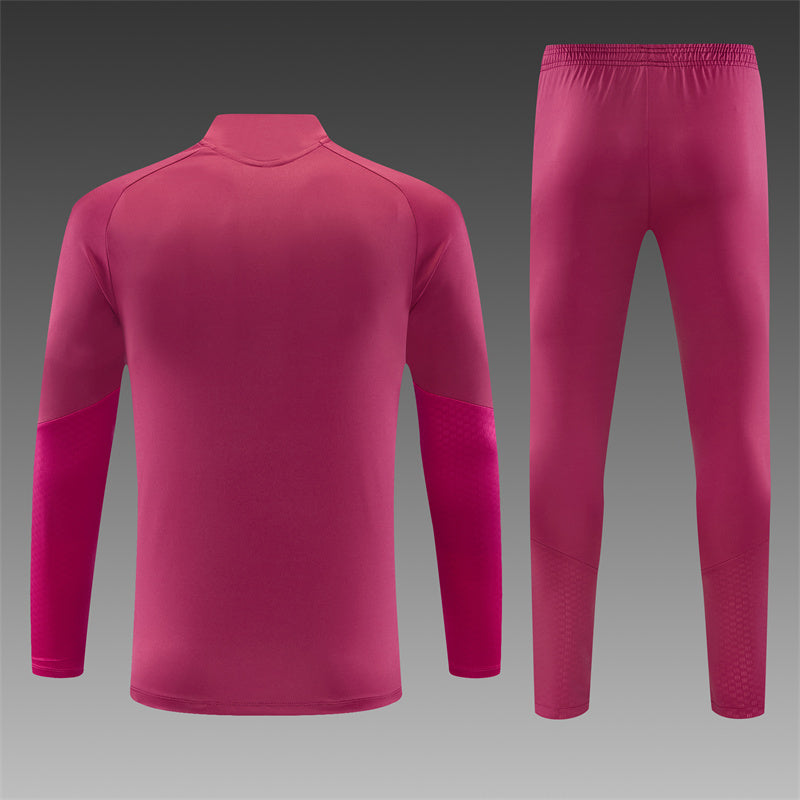 Real Madrid Half-Pull Trainingspak 'Roze' 26/27 - KINDEREN