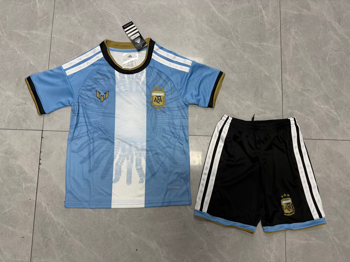 Argentie Special 'Messi Fahrwell' Voetbalkit WK 2026 - KINDEREN