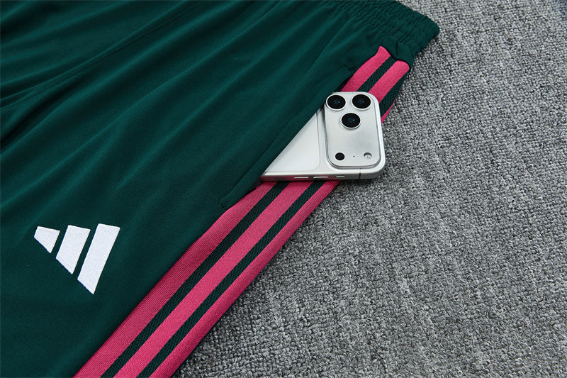 Real Madrid Half-Pull Trainingspak 'Wit-Groen' 26/27 - KINDEREN