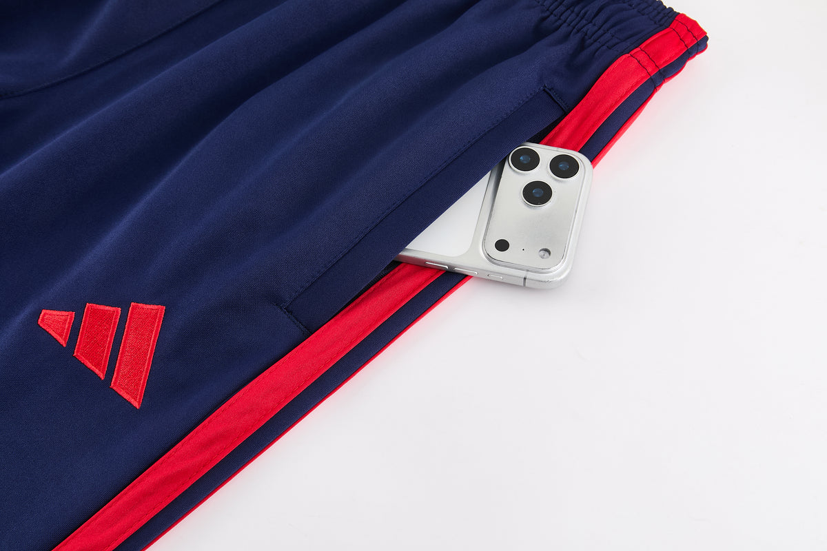 Arsenal Full-Zip Trainingspak 26/27 'Marineblauw' - VOLWASSENEN