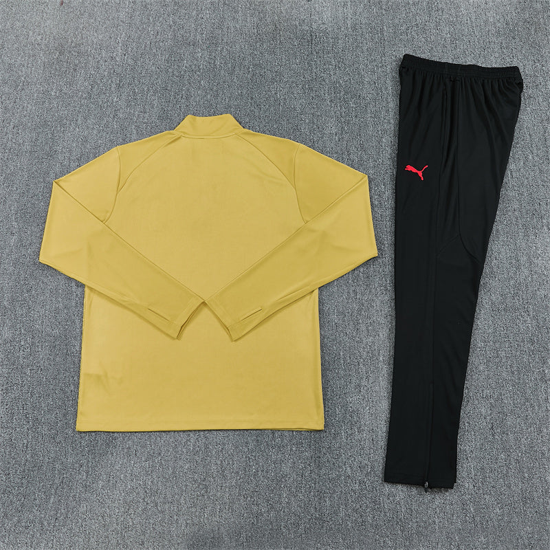 AC Milan Half-Pull Trainingspak 'Goud' 26/27 - KINDEREN