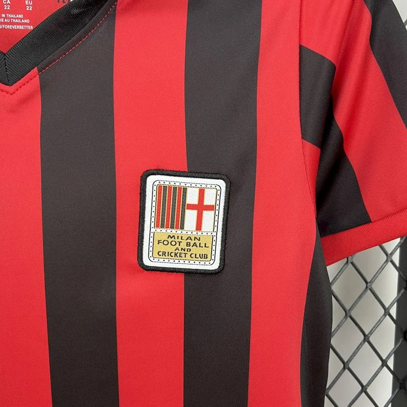 AC Milan 125j Jubileum Voetbalkit 24/25 - KINDEREN
